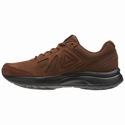 Reebok Walk Ultra 6 DMX MAX RG Walking Shoes For Men Colour:Brown/Black